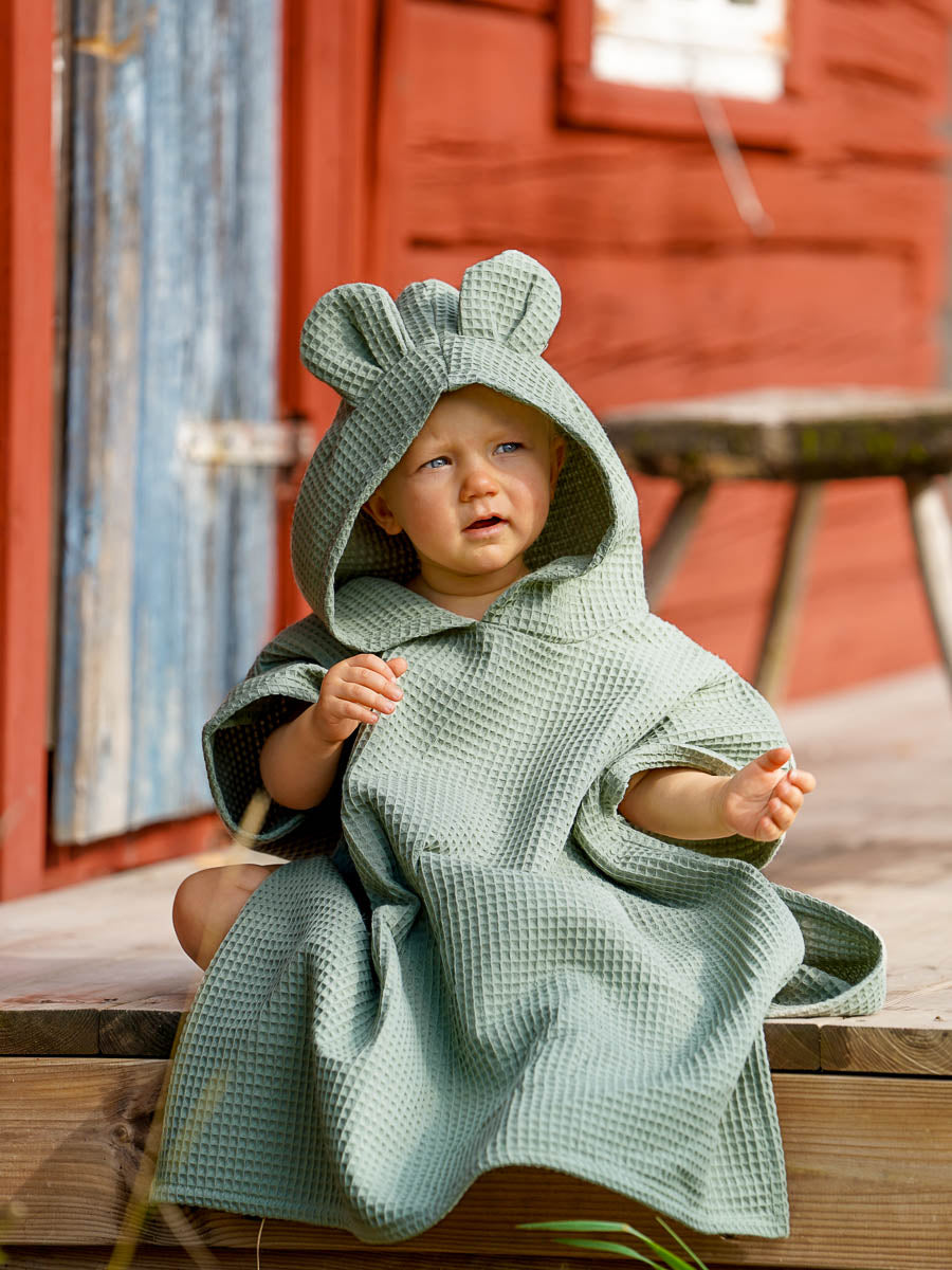 Kylpyponcho Nalle